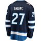 Men's Winnipeg Jets Nikolaj Ehlers Fanatics Navy Breakaway Replica Jersey