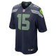 Men's Seattle Seahawks Brett Rypien Nike College Navy Team Game Jersey