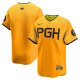 Men's Pittsburgh Pirates Nike Gold City Connect Limited Jersey