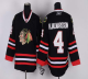 Chicago Blackhawks #4 Nikals Hjalmarsson Black Stitched NHL Jersey