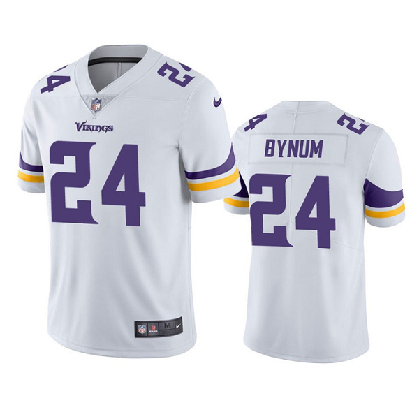 Youth Minnesota Vikings #24 Camryn Bynum White Vapor Limited Jersey