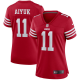 Women's San Francisco 49ers Brandon Aiyuk Nike Scarlet Player Game Jersey-(2022 New Style)