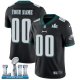 Youth Nike NFL Philadelphia Eagles Customized Limited Alternate Black Vapor Untouchable Super Bowl LII Jersey