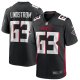 Men's #63 Chris Lindstrom Atlanta Falcons Nike Limited Black Jersey