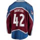 Men's Colorado Avalanche Josh Manson Fanatics Burgundy Home Breakaway Player Jersey