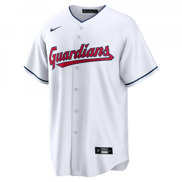 Men's Cleveland Guardians AndrÃÂ©s GimÃÂ©nez Nike White Home  Replica Player Jersey