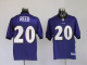 Baltimore Ravens #20 Ed Reed Purple Home Stitched NFL Jersey