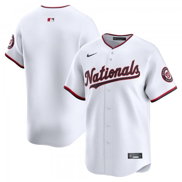 Youth Washington Nationals Nike White Home Limited Jersey