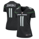 Women's New York Jets Jermaine Johnson II Nike Stealth Black Alternate Game Jersey