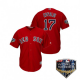 Men's Boston Red Sox #17 Nathan Eovaldi Red 2018 World Series MLB Jersey